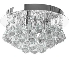 Pakabinamas šviestuvas Toolight KRIŠTOLINIS ŠVIESTUVAS PLAFOND APP1039-3C CHROMAS