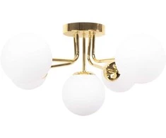 Lubinis šviestuvas Toolight Lampa sufitowa auksinė APP1575-5C
