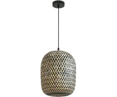 Pakabinamas šviestuvas Toolight LAMPA SUFITOWA WISZĄCA BOHO BAMBOO APP1542-1CP