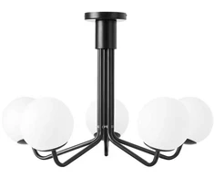 Lubinis šviestuvas Toolight LAMPA WISZĄCA SUFITOWA Juoda APP1578-5C
