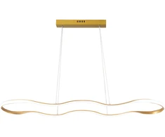 Toolight LED LUBINIS PAKABINAMAS ŠVIESTUVAS LHJ027-CP 100 cm, auksinės spalvos