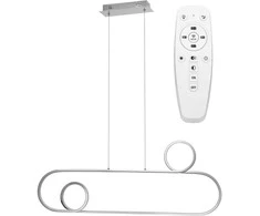 Pakabinamas šviestuvas Toolight LED pakabinamas lubinis šviestuvas APP810-CP CHROM + nuotolinio valdymo pultas