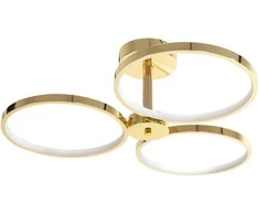 Lubinis šviestuvas Toolight LED pakabinamas lubų šviestuvas APP993-c Gold + nuotolinio valdymo pultas