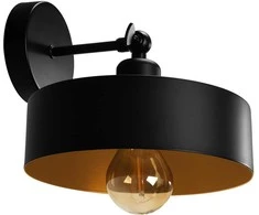 Sieninis šviestuvas Toolight LED SIENINĖ LAMPA APP1332-1W Juodas GOLD