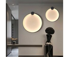 Sieninis šviestuvas Toolight LED SIENINĖ LAMPA APP1383-CW Juodas 30cm
