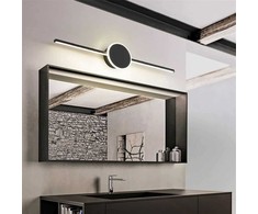 Toolight LED sieninis šviestuvas 40CM APP848-1W ROUND Juodas
