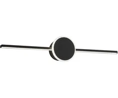 Toolight LED sieninis šviestuvas 60CM APP849-1W ROUND Juodas
