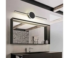 Toolight LED sieninis šviestuvas 80CM APP850-1W ROUND Juodas