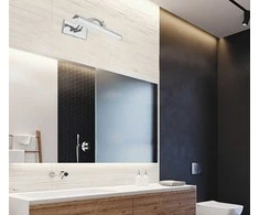 Sieninis šviestuvas Toolight LED sienos šviestuvas 9W 40CM APP372-1W CHROM
