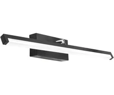 Sieninis šviestuvas Toolight LED vonios sieninė lempa virš veidrodžio 12W 50CM APP373-1W Juodas