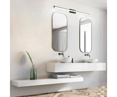 Sieninis šviestuvas Toolight LED vonios sieninė lempa virš veidrodžio 20W 100CM APP375-1W Juodas