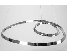 Pakabinamas šviestuvas Toolight Loop LED pakabinamas lubinis šviestuvas + nuotolinio valdymo pultas APP798-cp Chrome