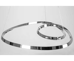 Pakabinamas šviestuvas Toolight Loop LED pakabinamas lubinis šviestuvas + nuotolinio valdymo pultas APP798-cp Chrome