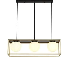 Pakabinamas šviestuvas Toolight Lubinis plafonas Juodas Gold APP1164-3CP