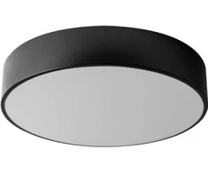 Lubinis šviestuvas Toolight Lubų šviestuvas Plafond 50cm apvali Juoda app644-4c