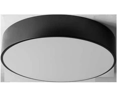 Lubinis šviestuvas Toolight Lubų šviestuvas Plafond 50cm apvali Juoda app644-4c