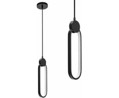 Pakabinamas šviestuvas Toolight Modernus Šviestuvas LED APP851-CP Juodas