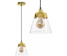 Toolight Pakabinamas šviestuvas APP895-1CP Auksinis