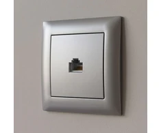 Toolight Rj45 Lizdas Su Rėmeliu Oste Jnh010-s Pilkas