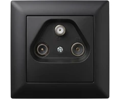 Toolight Rtv-sat Antenos Lizdas Su Rėmeliu Oste Jnh011-a Juodas