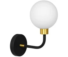 Sieninis šviestuvas Toolight Sieninė lempa APP1301-1W Juodas Gold