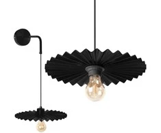 Sieninis šviestuvas Toolight Sieninė lempa APP1355-1W Juodas 30 cm
