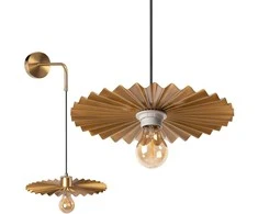 Sieninis šviestuvas Toolight Sieninė lempa APP1356-1W OLD GOLD 30 cm