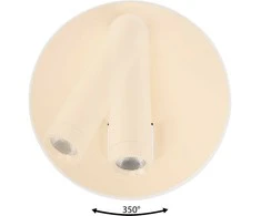 Sieninis šviestuvas Toolight Sieninė lempa APP1615-1W beige