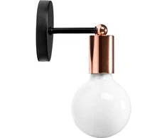 Sieninis šviestuvas Toolight Sieninė lempa Metalinė rožinė auksinė Rose Gold 392205