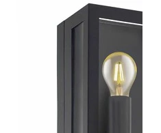 Toolight SIENINIS ŠVIESTUVAS APP1304-1W Juodas