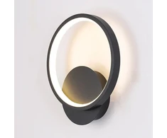 Toolight SIENINIS ŠVIESTUVAS LED LHJ081-W Juodas