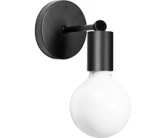 Toolight Sieninis šviestuvas Metalinis Juodas Mat 392205