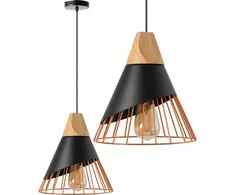 Toolight Skandinaviškas pakabinamas lubinis šviestuvas metalinis APP225-1CP