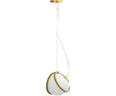 Pakabinamas šviestuvas Toolight Šviestuvas APP1088-1CP GOLD Baltas