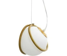 Pakabinamas šviestuvas Toolight Šviestuvas APP1088-1CP GOLD Baltas