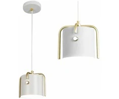 Pakabinamas šviestuvas Toolight Šviestuvas APP935-1CP Elegent Baltas