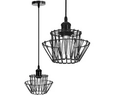 Pakabinamas šviestuvas Toolight Šviestuvas APP941-1CP Set Juodas 36cm