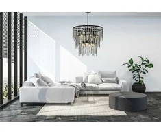 Pakabinamas šviestuvas Toolight Šviestuvas Cristal APP1314-CP Juodas