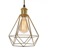 Pakabinamas šviestuvas Toolight Šviestuvas DIAMENT Light Gold 392197