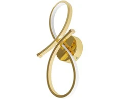 Sieninis šviestuvas Toolight Šviestuvas LED APP1051-W Gold