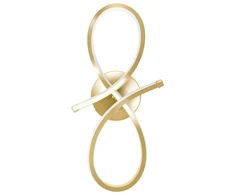 Sieninis šviestuvas Toolight Šviestuvas LED APP1051-W Gold