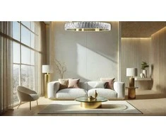 Lubinis šviestuvas Toolight Šviestuvas LED APP1506-C BRUSH GOLD