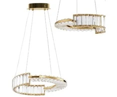 Pakabinamas šviestuvas Toolight Šviestuvas LED APP1526-CP40 GOLD