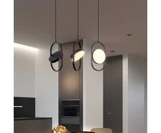 Pakabinamas šviestuvas Toolight šviestuvas LED APP1554-CP Juodas