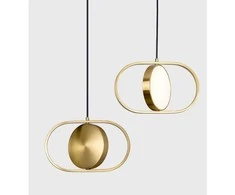 Pakabinamas šviestuvas Toolight šviestuvas LED APP1555-CP Gold