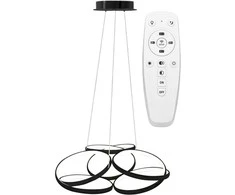 Pakabinamas šviestuvas Toolight šviestuvas LED APP793-CP Juodas FLAT