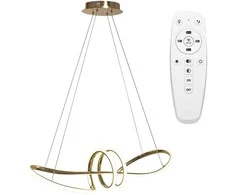 Pakabinamas šviestuvas Toolight šviestuvas LED APP824-CP Gold