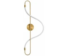 Sieninis šviestuvas Toolight šviestuvas LED APP858-W Long Gold