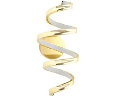 Sieninis šviestuvas Toolight Šviestuvas LED SPRING APP827-W GOLD