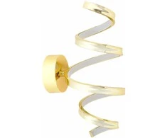 Sieninis šviestuvas Toolight Šviestuvas LED SPRING APP827-W GOLD